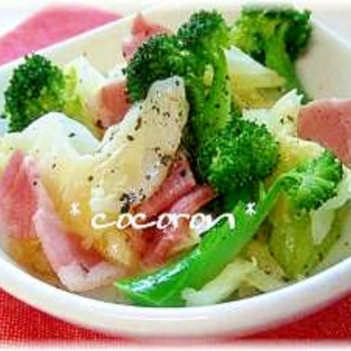 春野菜のみりん蒸し